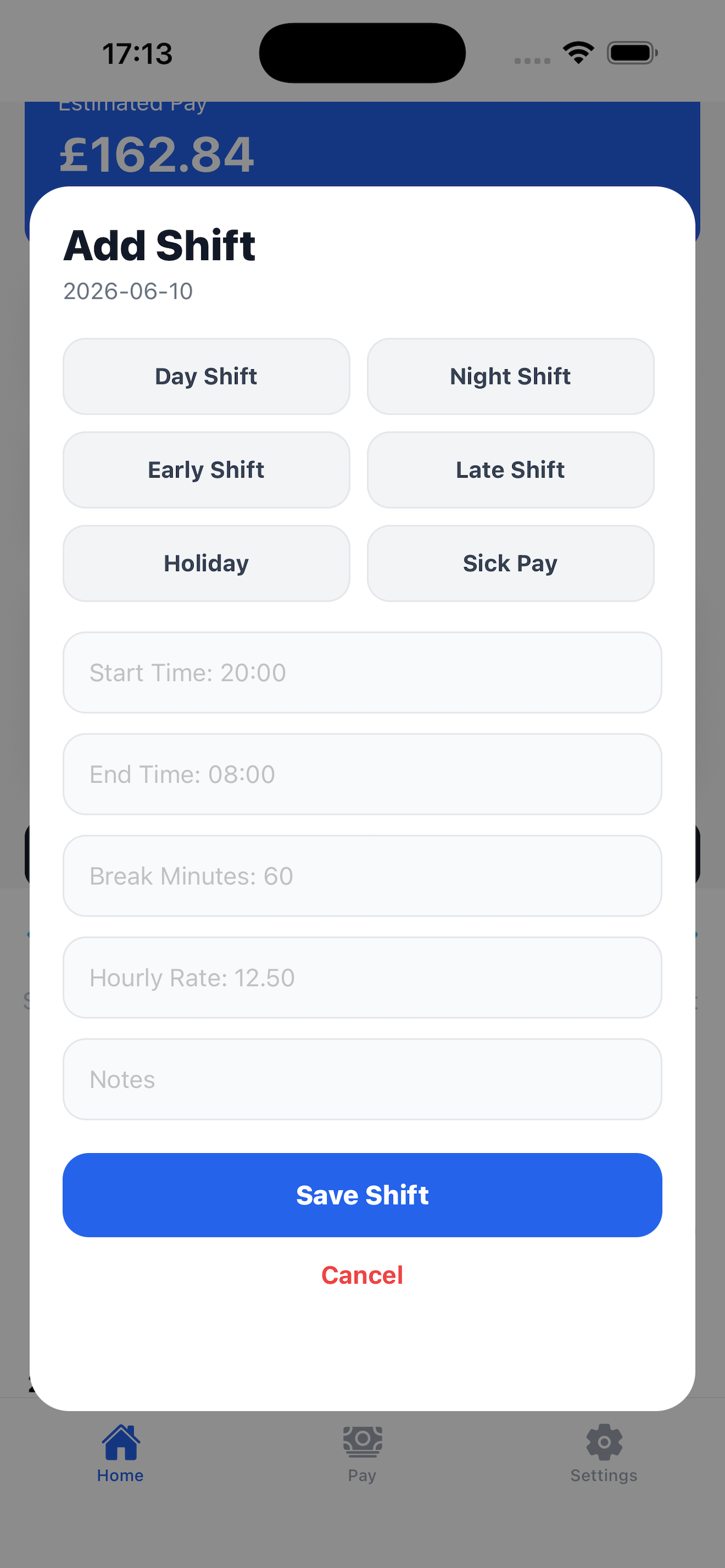 MeRota Planner screenshot 6