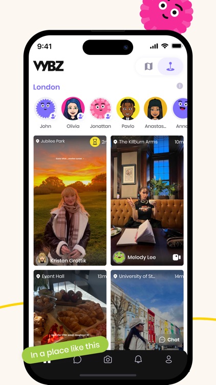 VYBZ: Local Chat & Meet People