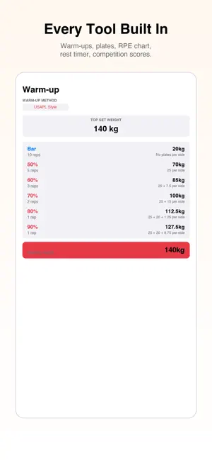 GymLog Powerlifting Tracker screenshot 4