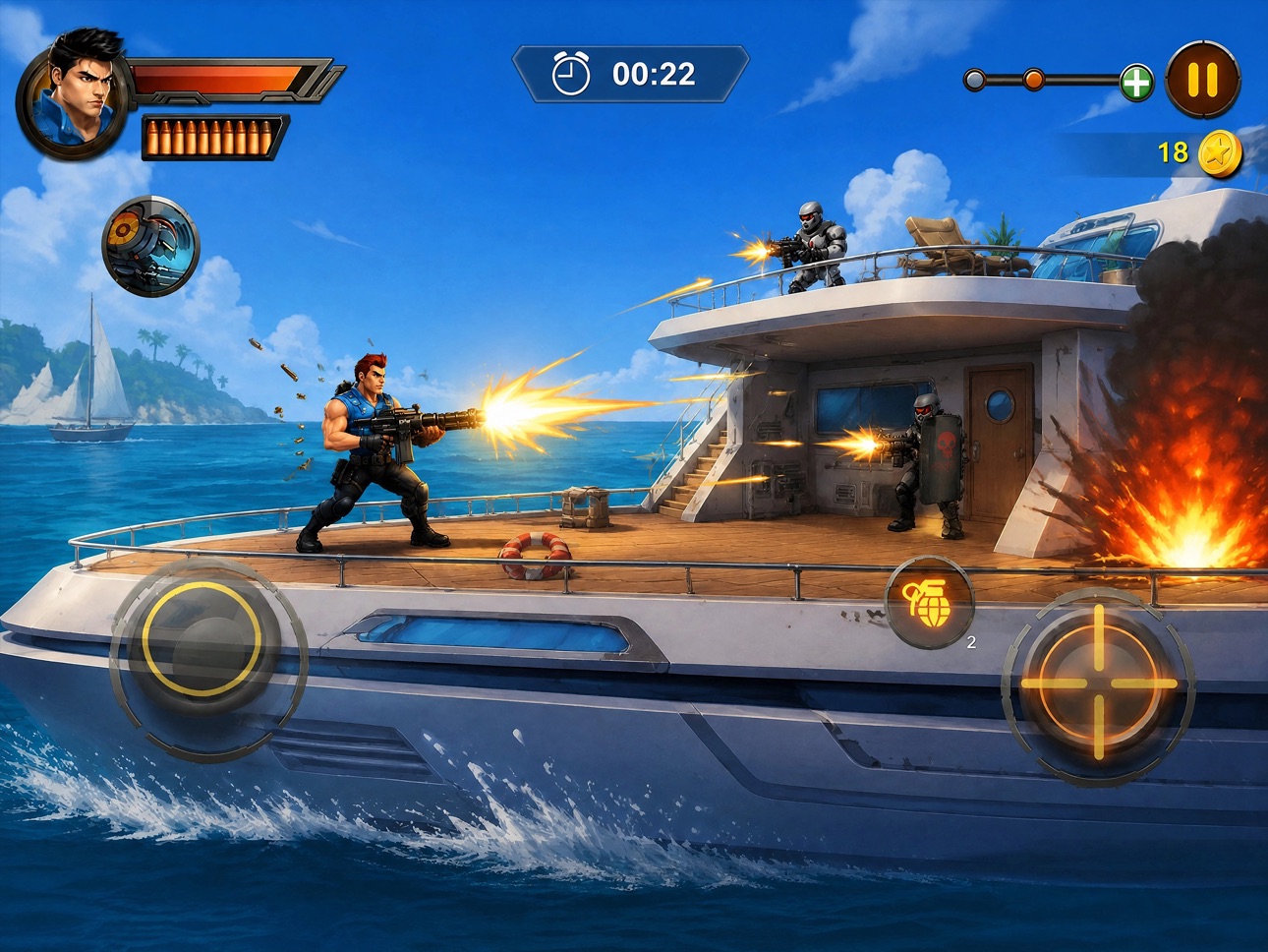 Screenshot 8 of Steel Trooper Shooter