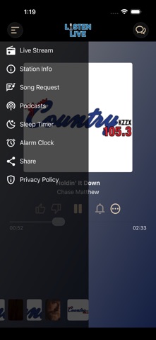 Your Country 105.3 KZZX screenshot