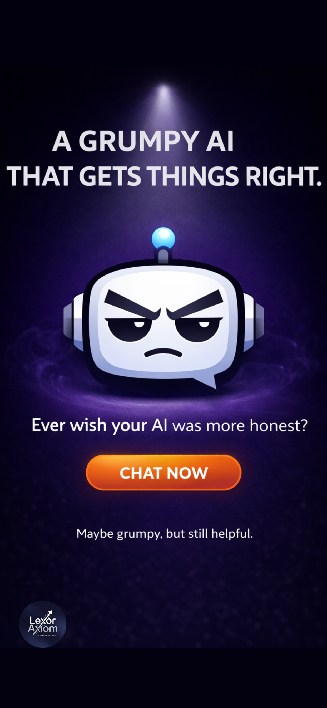 Grumpy AI