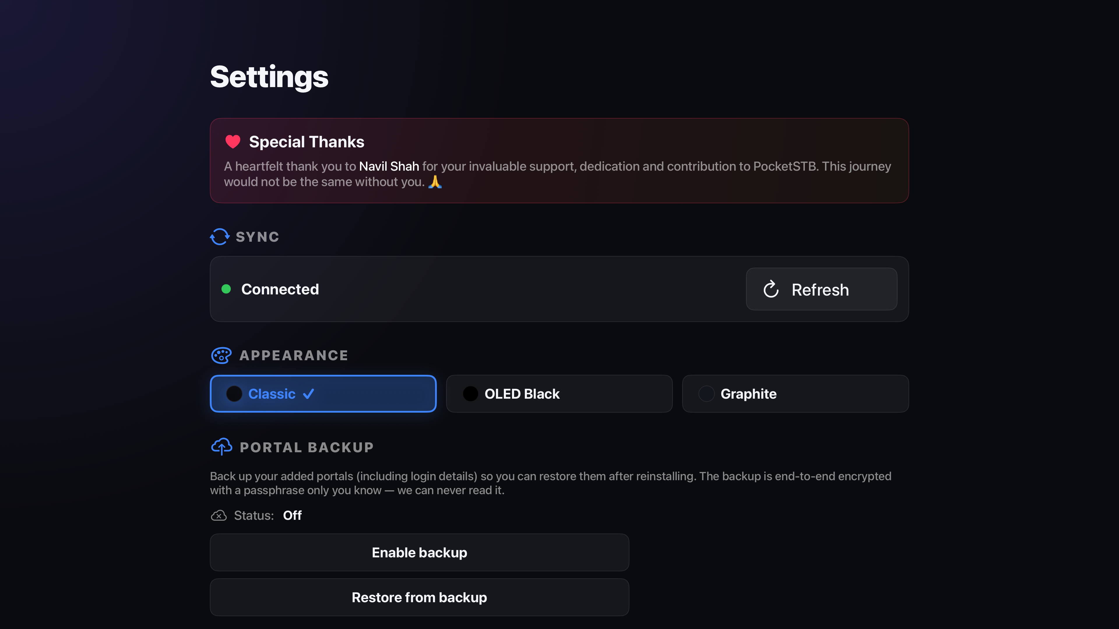 Pocket STB - IPTV Player