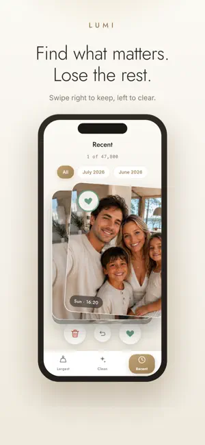 Lumi: AI Photo Cleaner screenshot 1