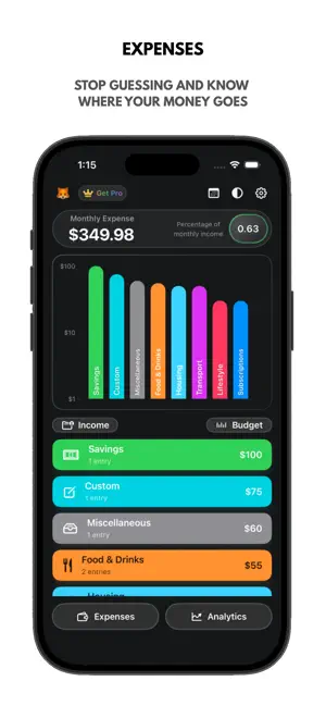 Smart Finance - Budget Planner screenshot 1