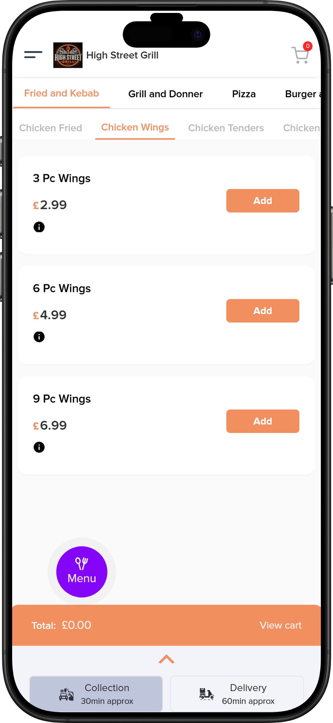 Screenshot 3 of High Street Grill