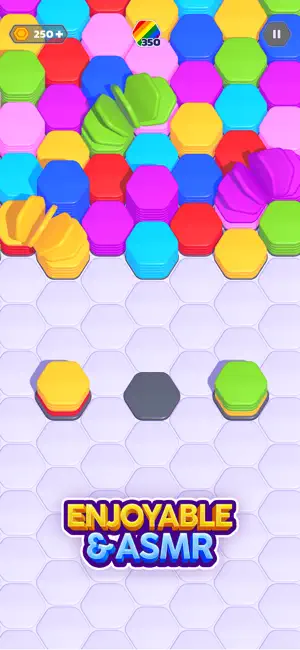 Hexa Sort Color Slide Puzzle screenshot 1
