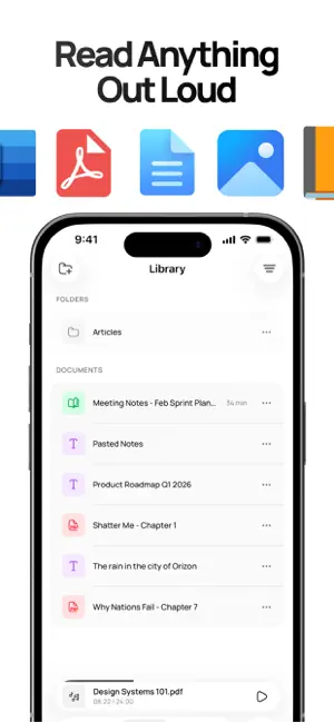 Voiced - Text to Speech screenshot 3