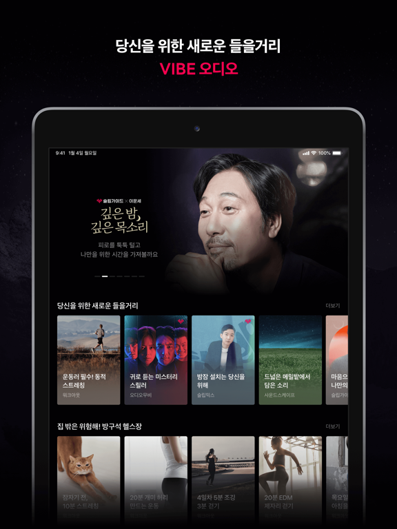 NAVER VIBE (바이브) iPad screenshot 1