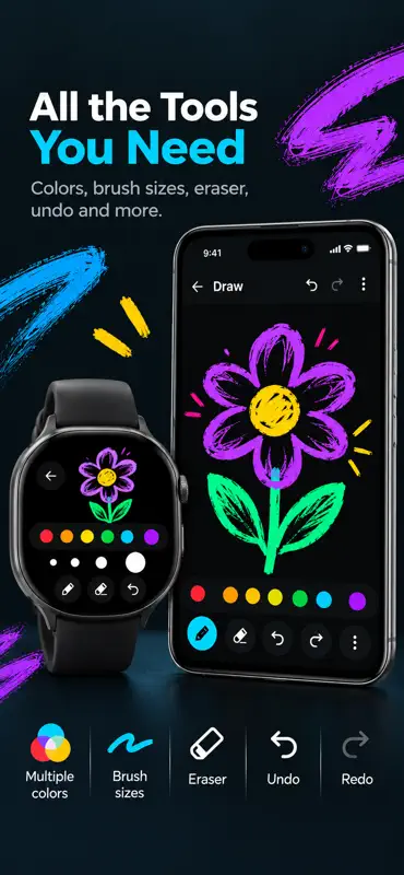 Sketch Watch -  Draw on Watch screenshot 3 of 4