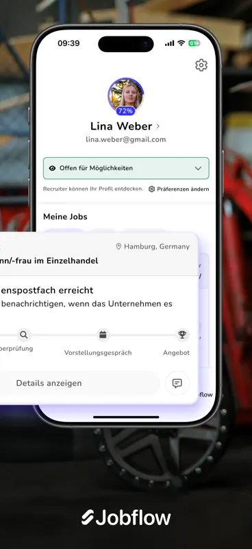 Jobflow – Jobs & Ausbildung screenshot 5 of 8