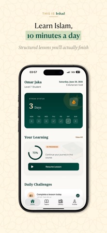 Irshad — Islamic Learning Screenshot 1 of 6