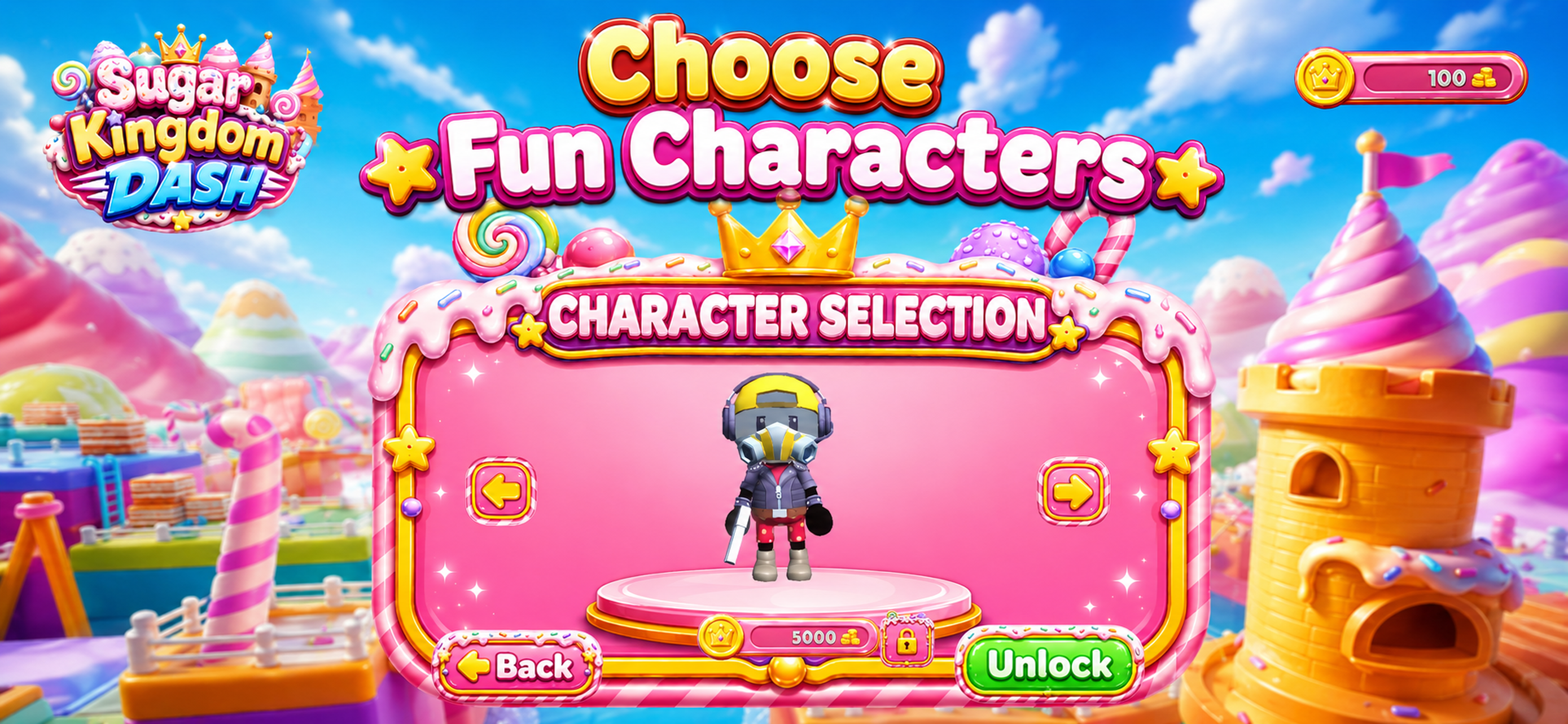 Sugar Kingdom Dash screenshot 3