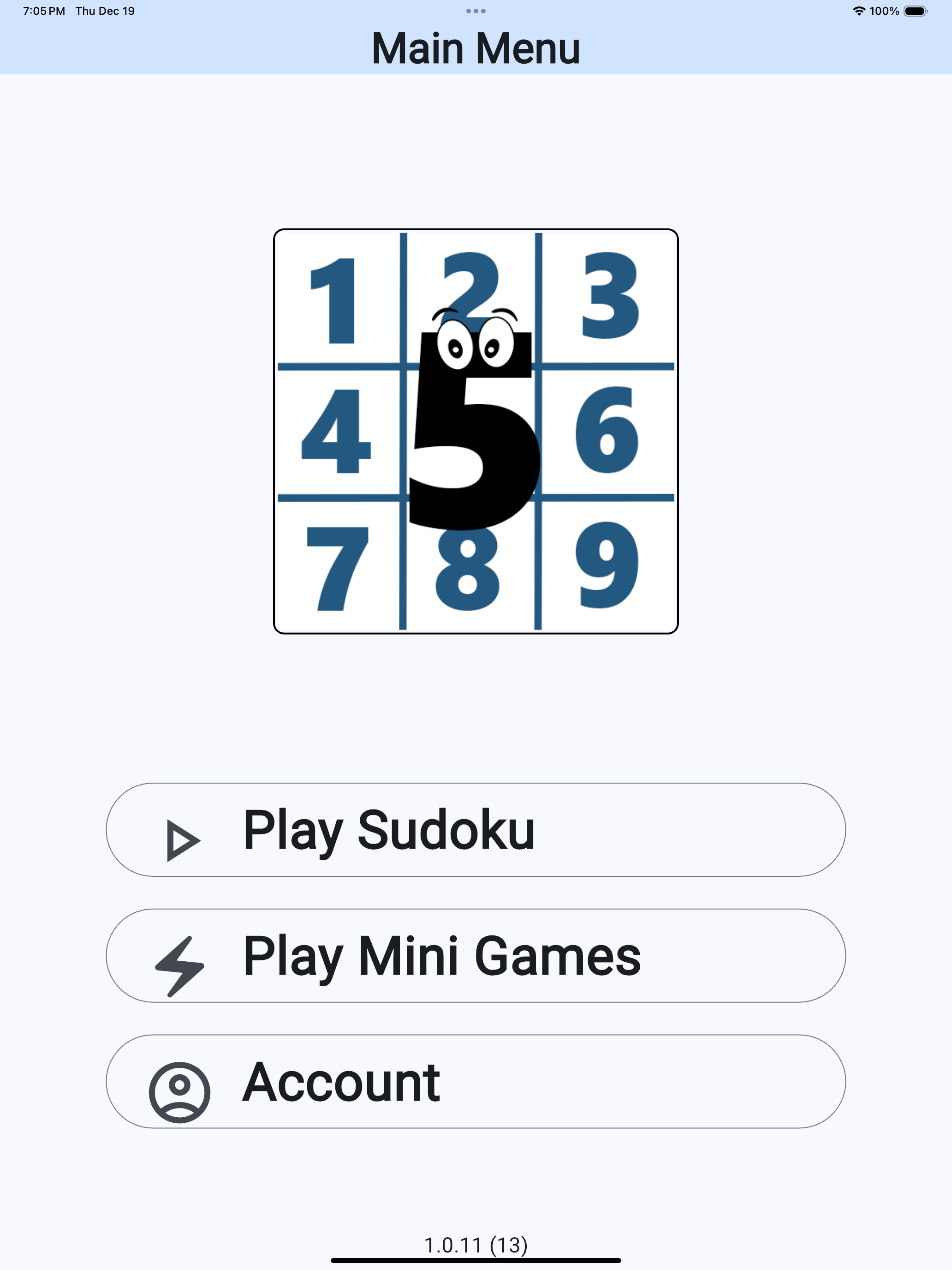 Sudoku Fun & Mini Games
