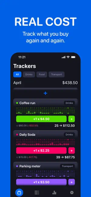 CostMe - Expense Tracker screenshot 1