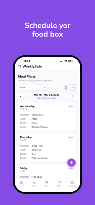 Weekly Eats - Meal Planner Screenshot 6 of 9