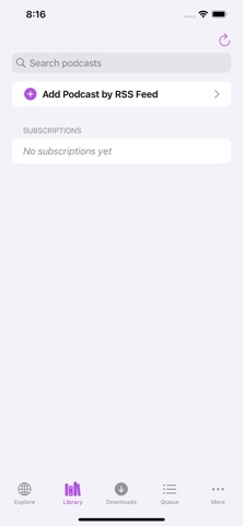 NovoPod screenshot