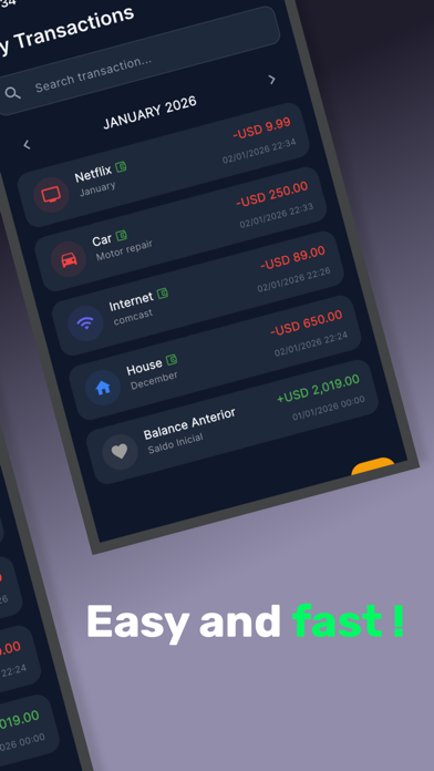 Kero: Income & Expense Tracker screenshot