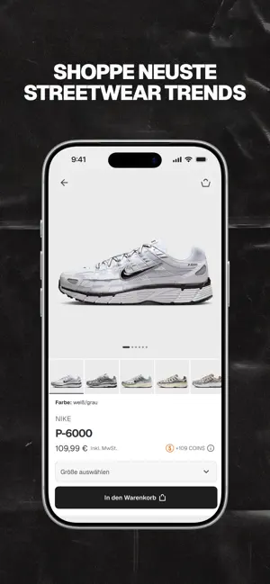 SNIPES - sneaker & streetwear iPhone screenshot 1