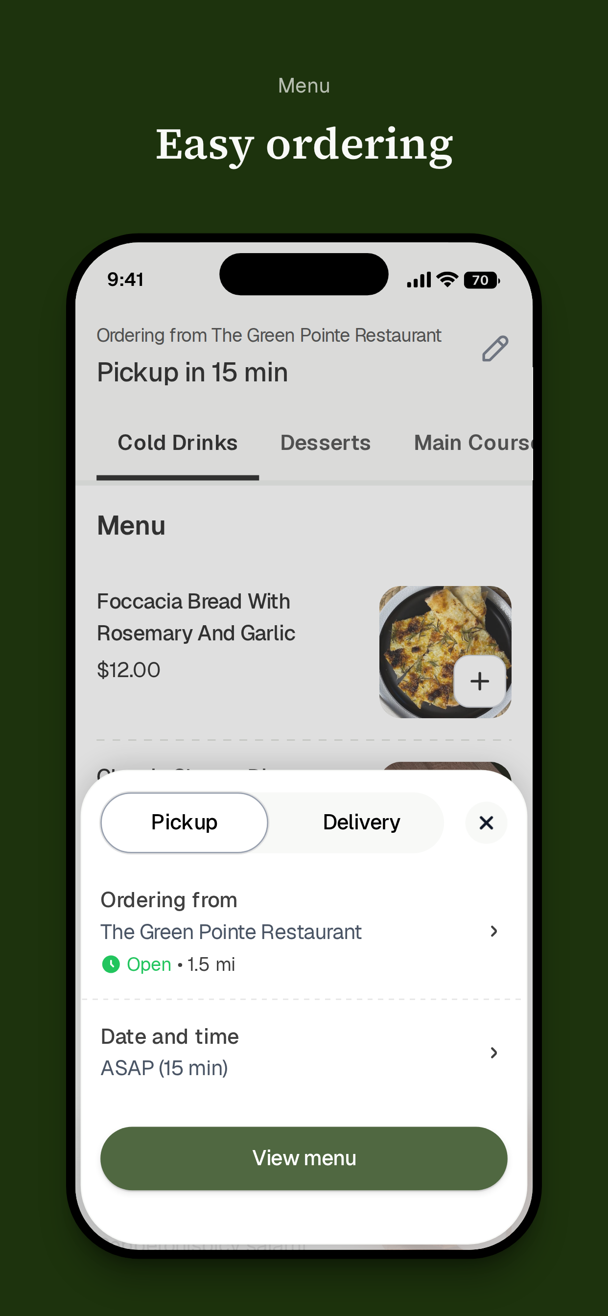 The Green Pointe Restaurant screenshot 3