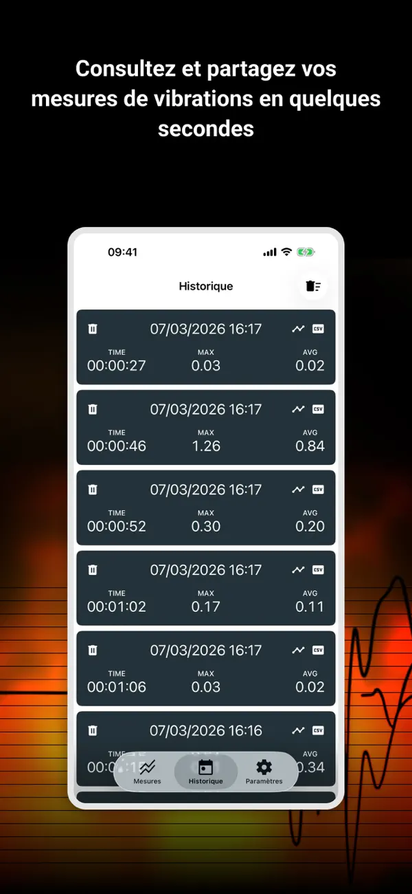 Screenshot #2 pour Sismographe