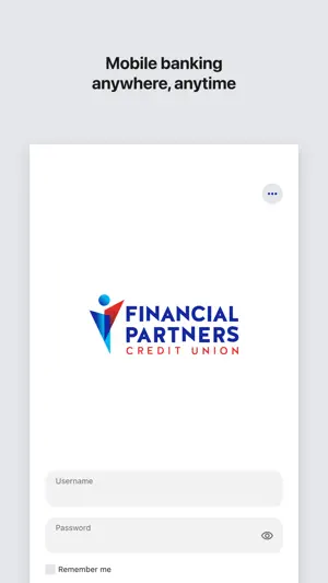 FPCU Mobile Banking screenshot 1