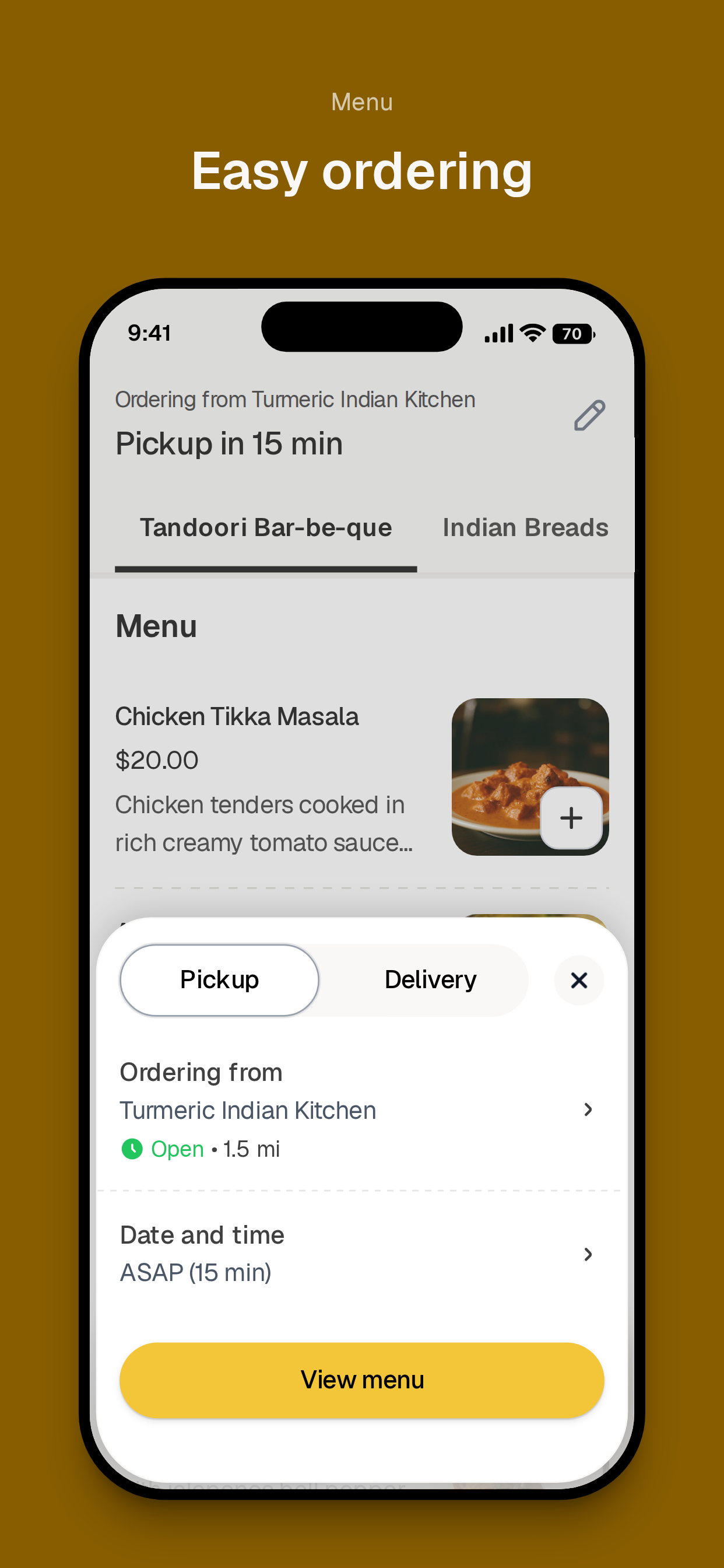 Turmeric Indian Kitchen screenshot 3