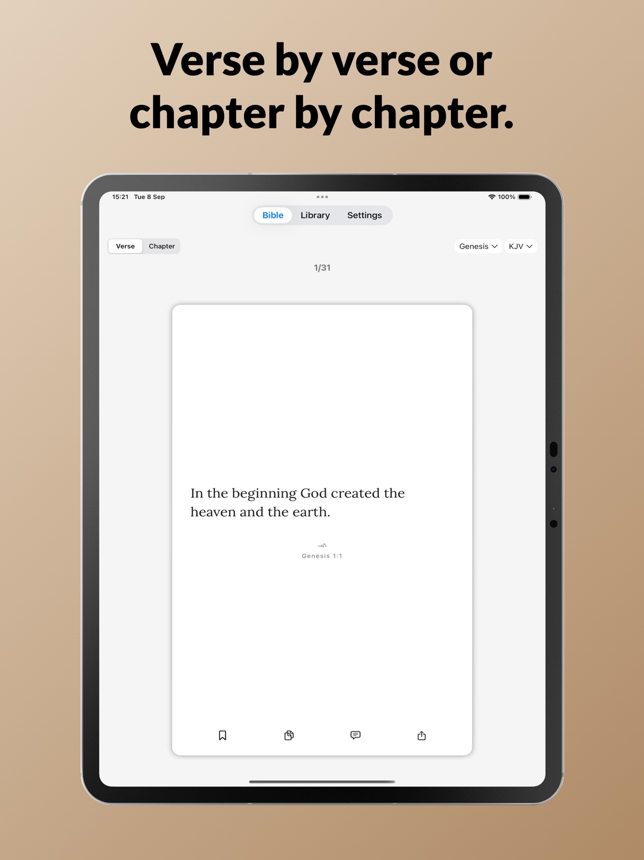 Screenshot 6 of Holy Bible: KJV Readings