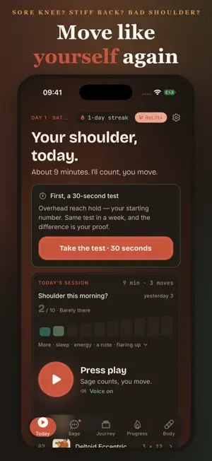 ReLift: Mobility Coach & Rehab screenshot 4