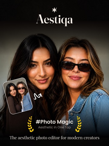 Aestiqa Aesthetic Photo Editor iPad screenshot