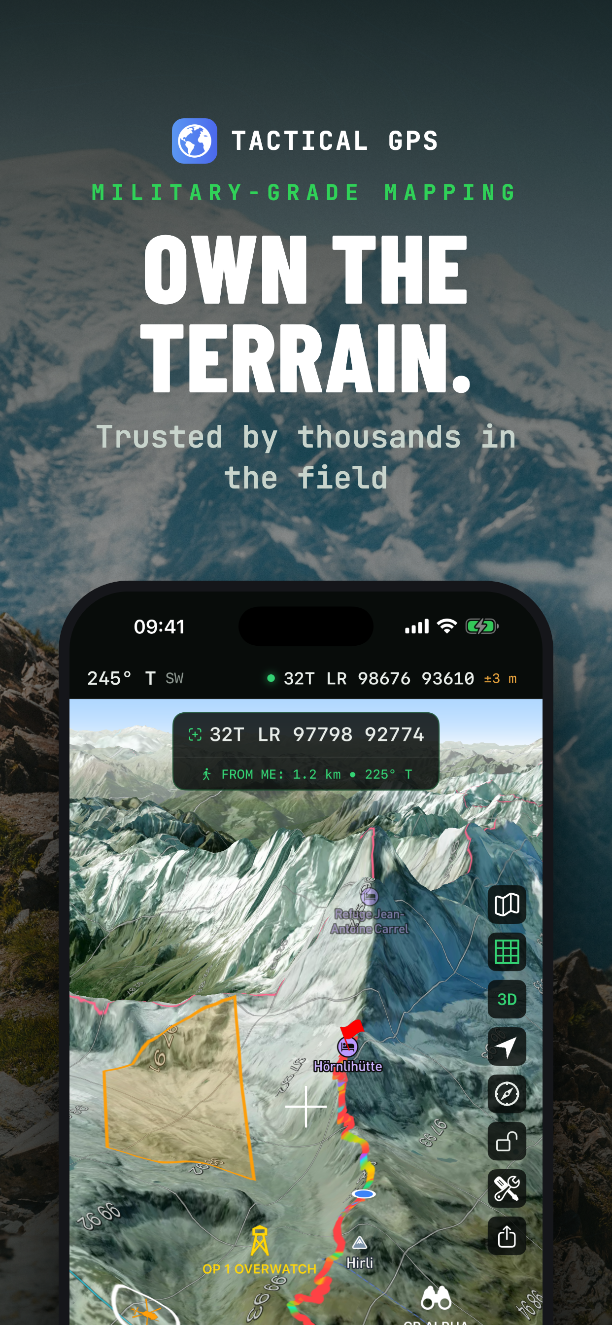 Alpine Quest: Tactical GPS Pro
