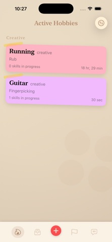 Hobby Journal screenshot