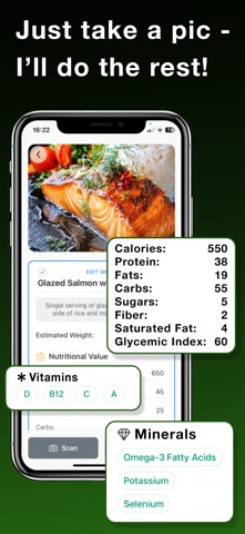 Calories Tracker NutriCheckerS screenshot