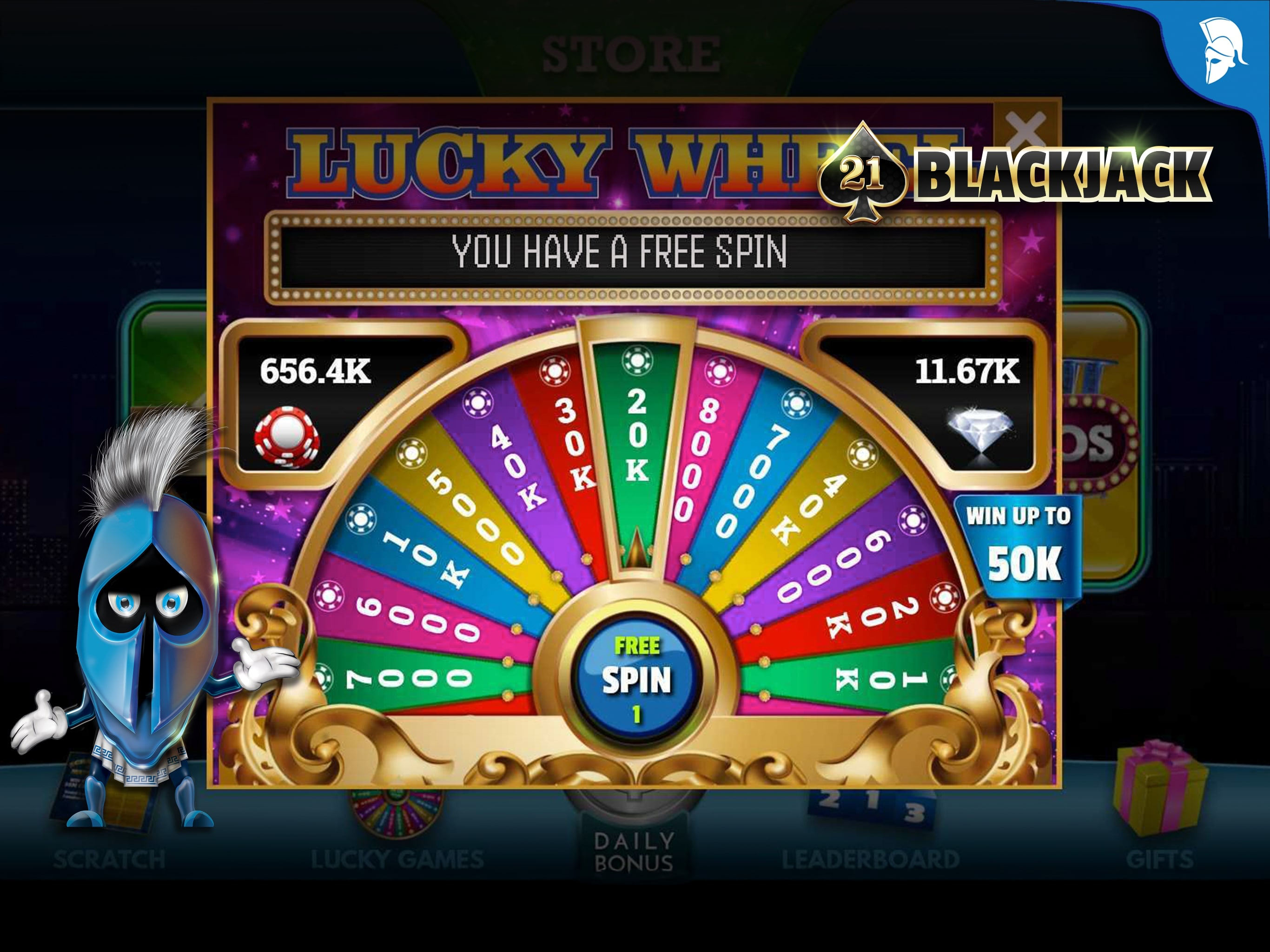 Blackjack 21: Live Casino game