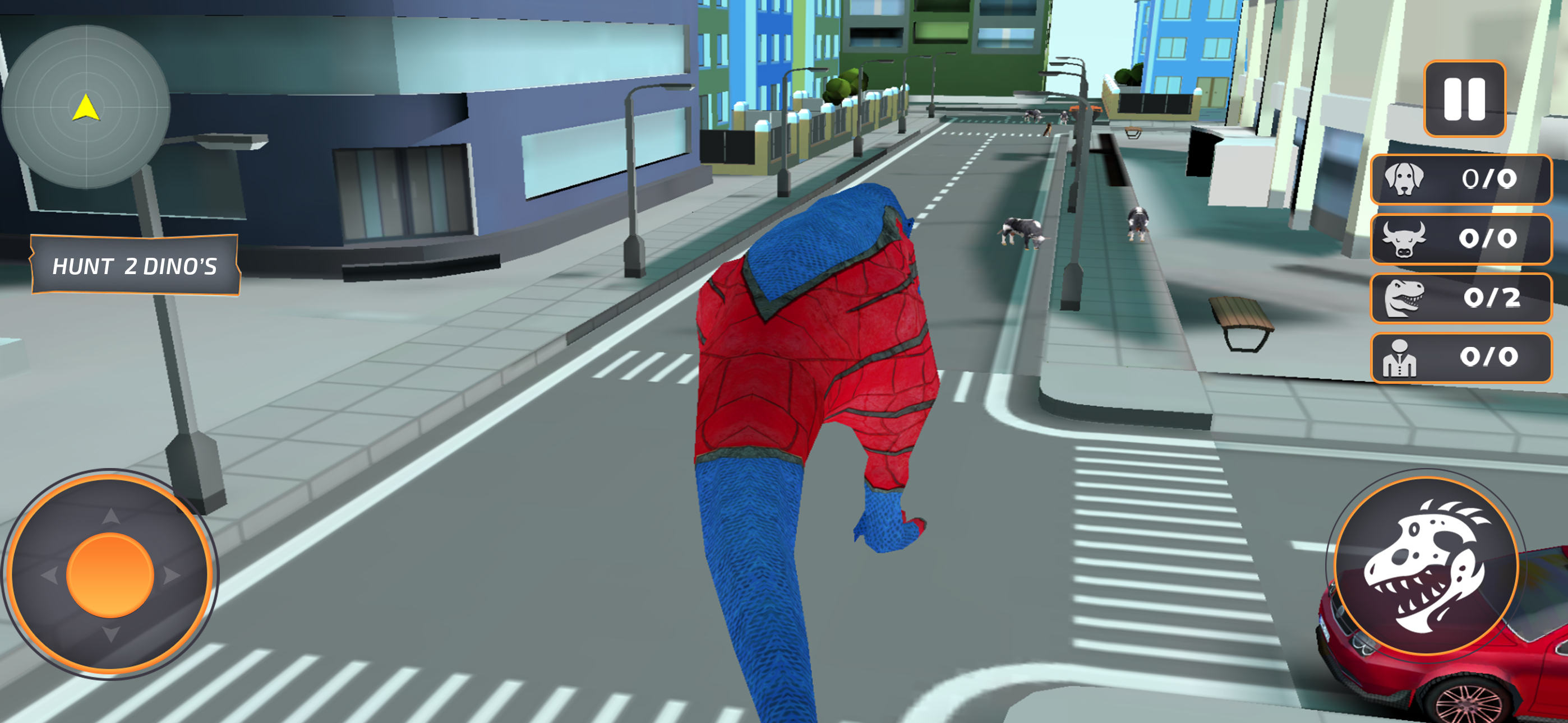 Dinosaur Games Monster Rampage screenshot 3