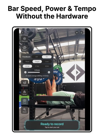 Metric - Strength Training iPad screenshot