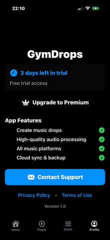 GymDrops screenshot