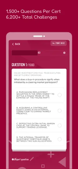 CISI Securities Prep: With AI iPhone Screenshot 3