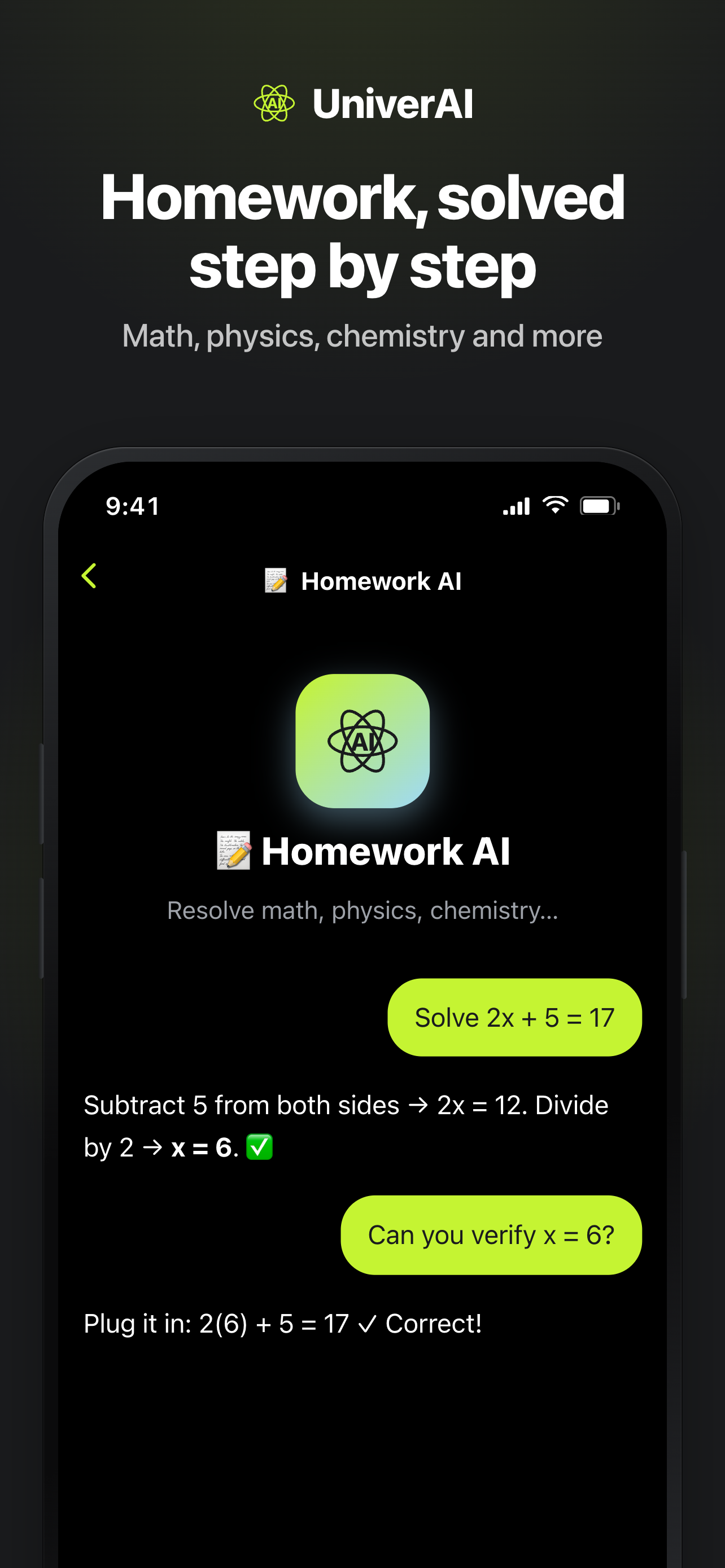 UniverAI: AI Chat Assistant screenshot 10