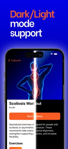 UnShrimp:Posture Spine Therapy iPhone screenshot