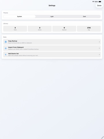 FomoWave - Trend Tracker iPad screenshot
