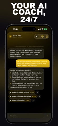 Wrestling AI: Mat Coach iPhone screenshot