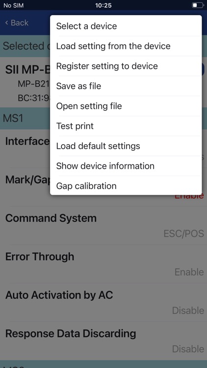 SII Printer Utility screenshot-5