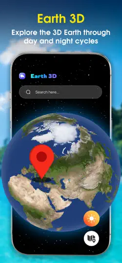 Capture d'écran de Live Satellite View - 3D Map sur iPhone 3