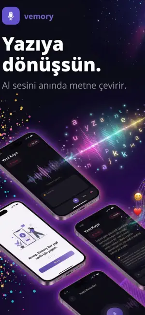 Vemory – Sesli Günlük AI screenshot 3