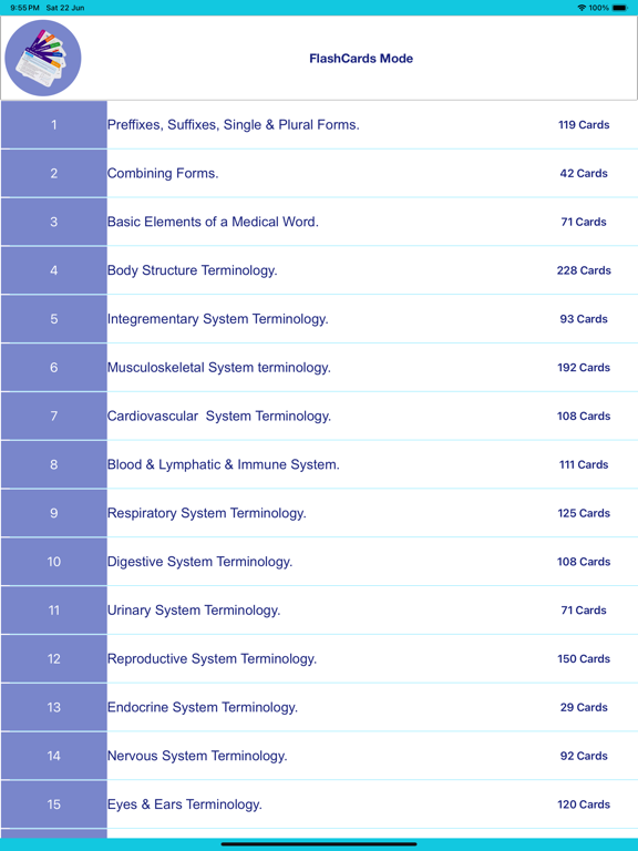 Screenshot #5 pour Medical Terminology By Topics
