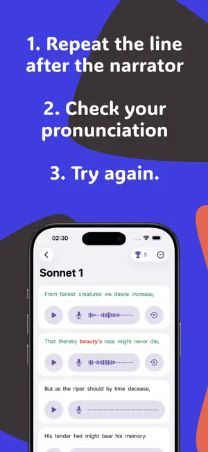 Speak Shakespeare: Shadowing screenshot 3