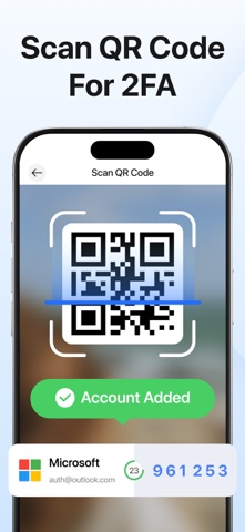 Authenticator App › iPhone screenshot