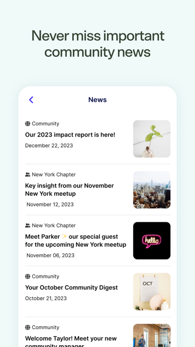 Rula's Provider Community iPhone screenshot