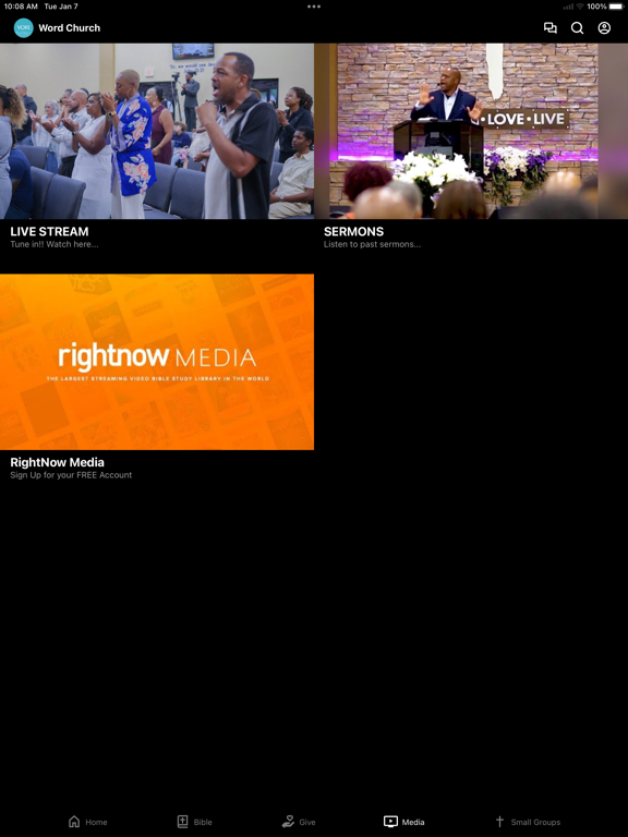 Screenshot #5 pour We Are The Word Church